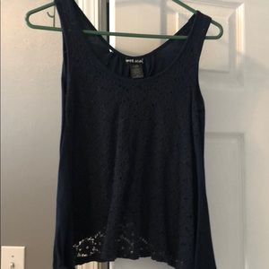 Navy tank top